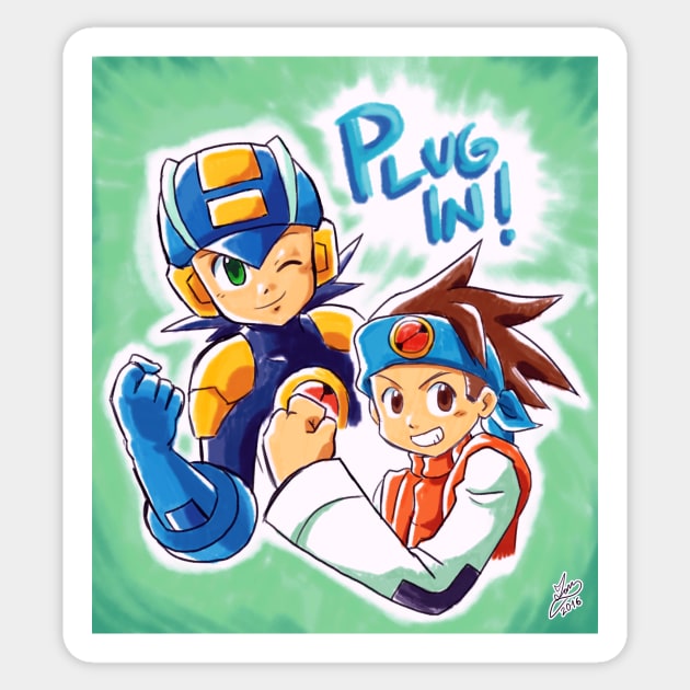 PLUG IN Sticker by IanDimas